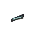 Commscope 12-PORT PANEL W/ADAPTERS, PNL-BK-012-MFA-LC02AQSHUTTERED, 760067173 PNLBK012MFALC02